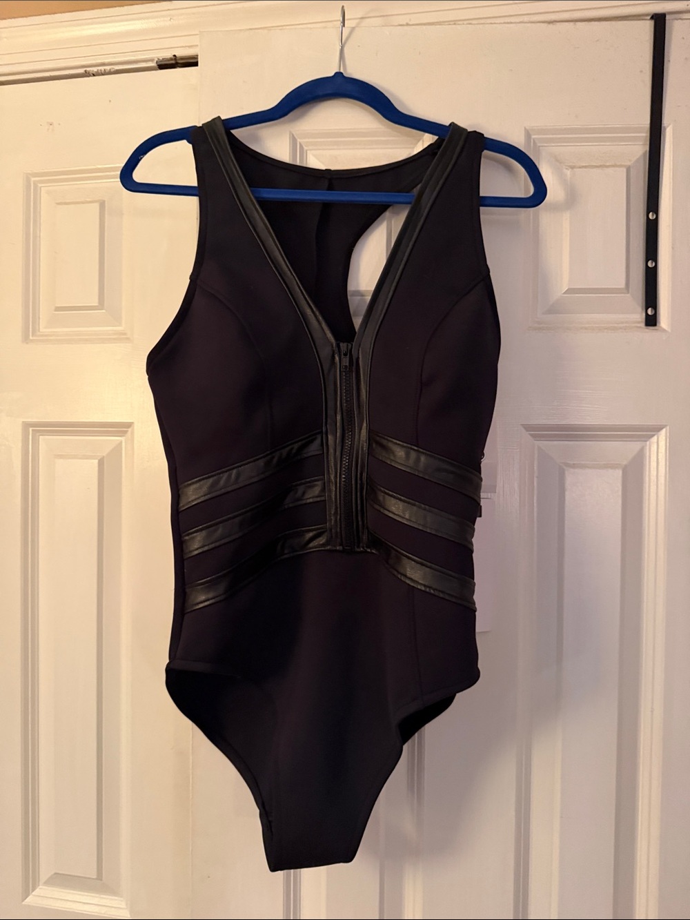 Magicsuit Black One-Piece Swimsuit with Front Zipper
